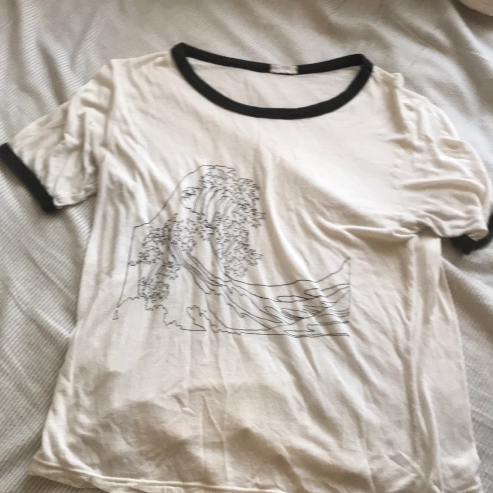 Wave crop top